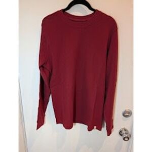 Old Ranch Thermal Long Sleeve Tee Classic‎ Fit Soft Knit Top Small